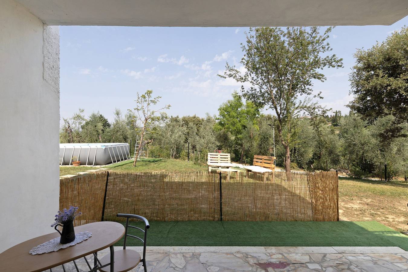 Ganze Wohnung, Apartment 'Mini Cielo' mit Gemeinschaftsgarten, Wlan und Klimaanlage in Volterra, Pisa Provinz