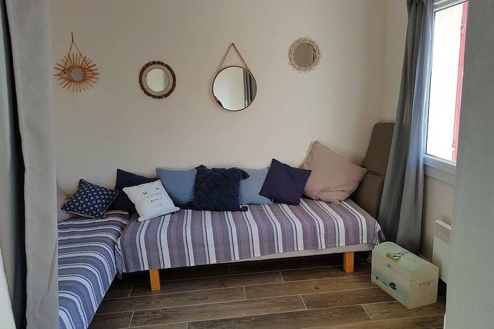 Appartement entier, Loue T3, vue Mer, Proche Plage, Jardin Privatif in Six-Fours-les-Plages, Côte méditerranéenne (France)