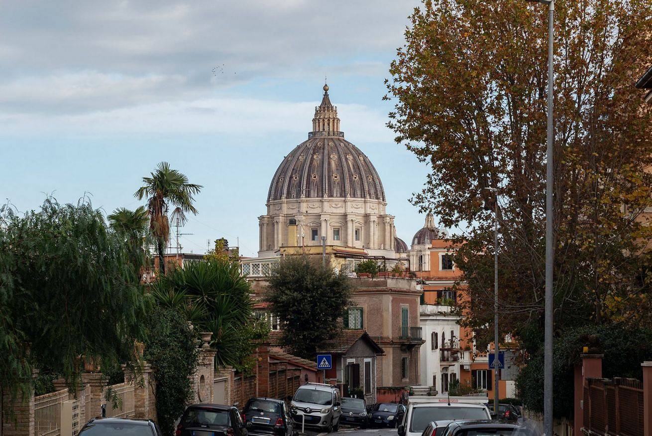 Apartamento entero, Apartamento de vacaciones para 2 personas con balcón/terraza in El Vaticano, Provincia de Roma