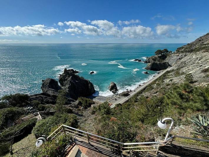 Location de vacances pour 4 personnes, avec terrasse ainsi que vue et jardin à Bonassola - 2