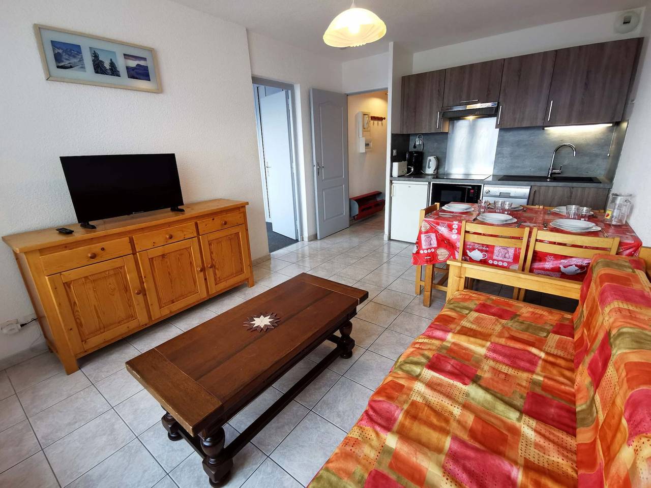 Appartement entier, 2 Pièces au pied des pistes - Animaux admis in Prapoutel, Les Adrets