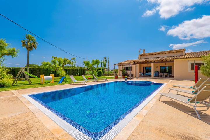 Son Crestes - Bonita casa de campo con piscina privada con Wifi Gratis in Sa Pobla, Mallorca Norte