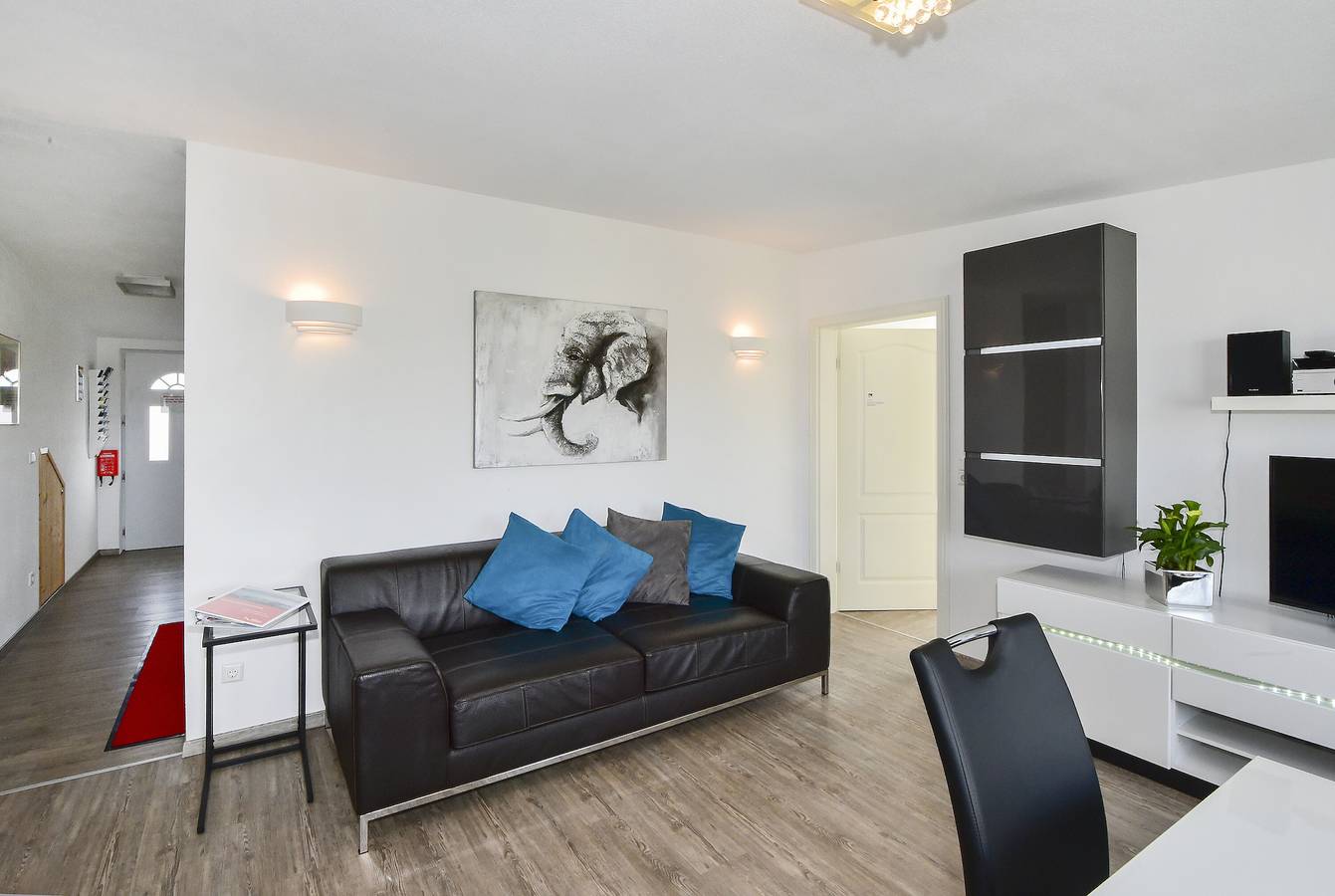 Ganze Wohnung, Ferienwohnung "Domicilio Azzurro" mit Blick auf den See und Wlan in Lindau, Bayerisch Schwaben