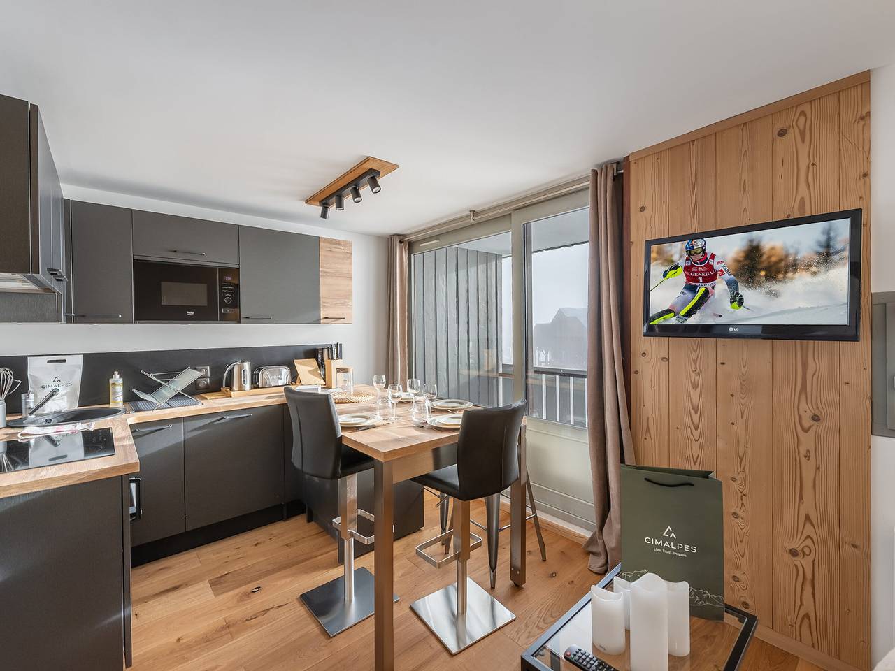 Apartamento entero, Apartamento renovado a pie de pistas para 4 personas en Val Thorens in Val Thorens, Les Trois Vallées