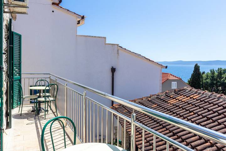 Ferienhaus für 8 Personen, mit Meerblick und Balkon