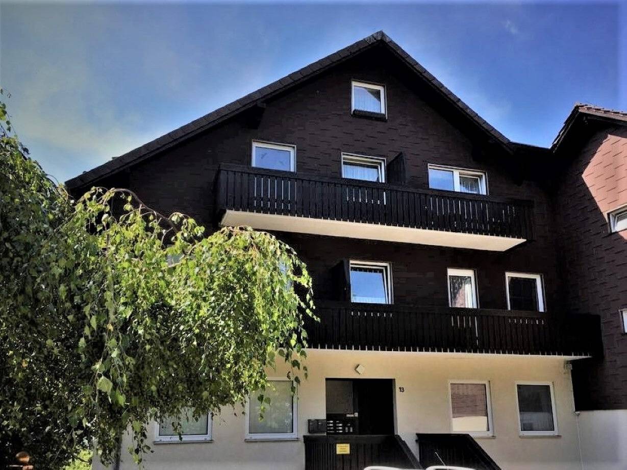 Ganze Wohnung, Ferienwohnung 'Harzperle Nr 6' mit Bergblick, Balkon und Wlan in Hohegeiß, Harzvorland