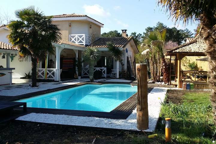Maison de vacances pour 10 personnes, avec jacuzzi et jardin