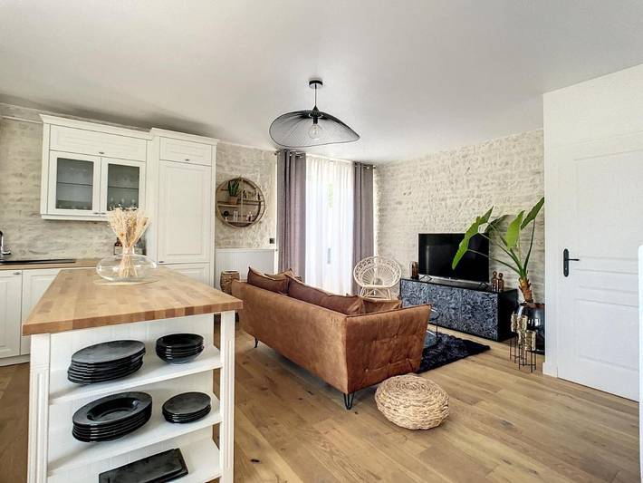 Appartement de vacances pour 2 personnes, avec jardin