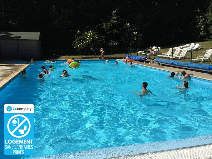 Tente pour 4 personnes, avec vue et sauna ainsi que piscine et bassin pour enfant en Picardie - 2