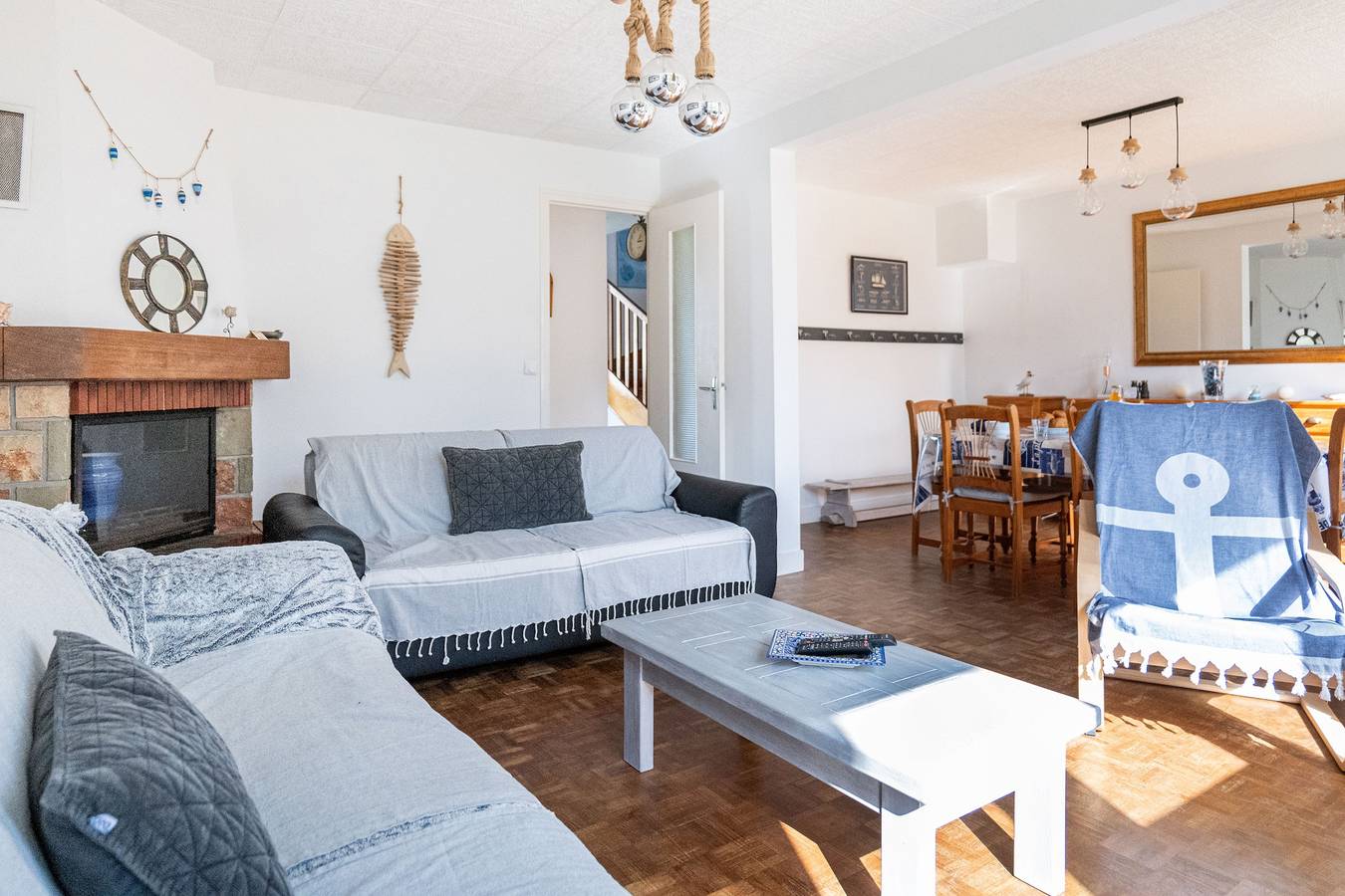 Ferienhaus für 7 Personen mit Terrasse in Saint-Cast-le-Guildo, Dinan und Umgebung