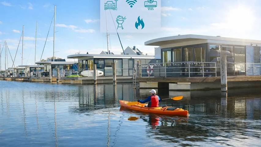 Ferienhaus für 4 Personen, mit Terrasse in Peenemünde