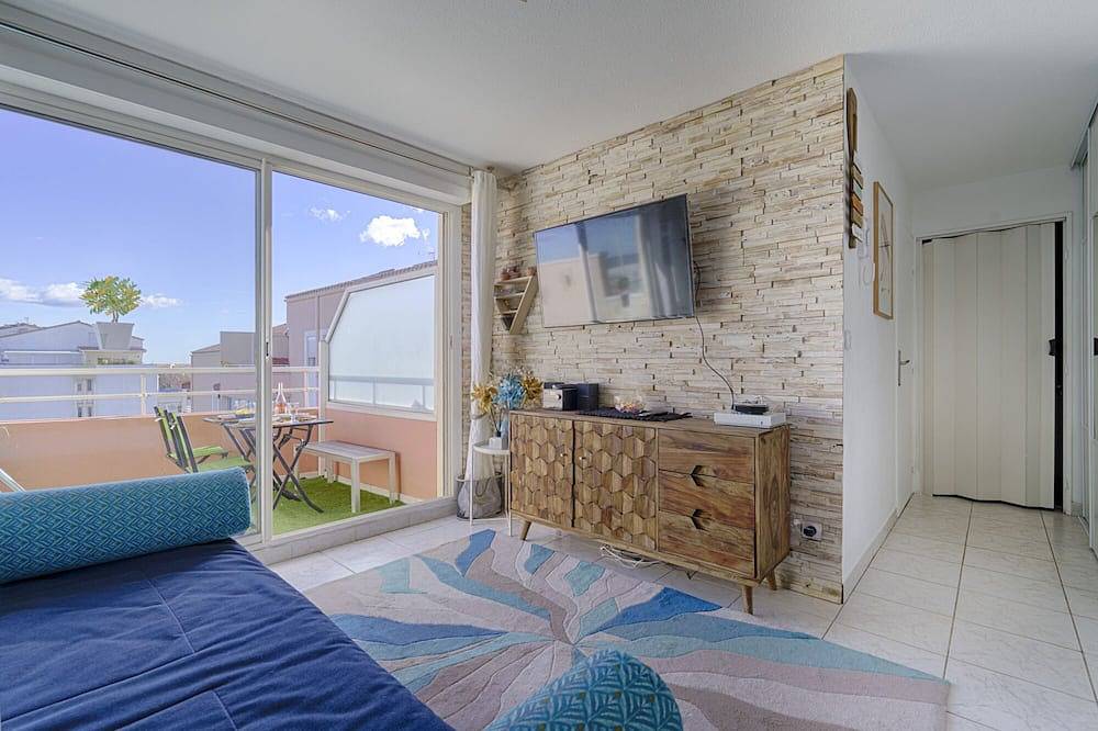 Entire apartment, T2 80m Sea & Sun conditioning - Frontignan Plage in Frontignan, Côte d'Améthyste