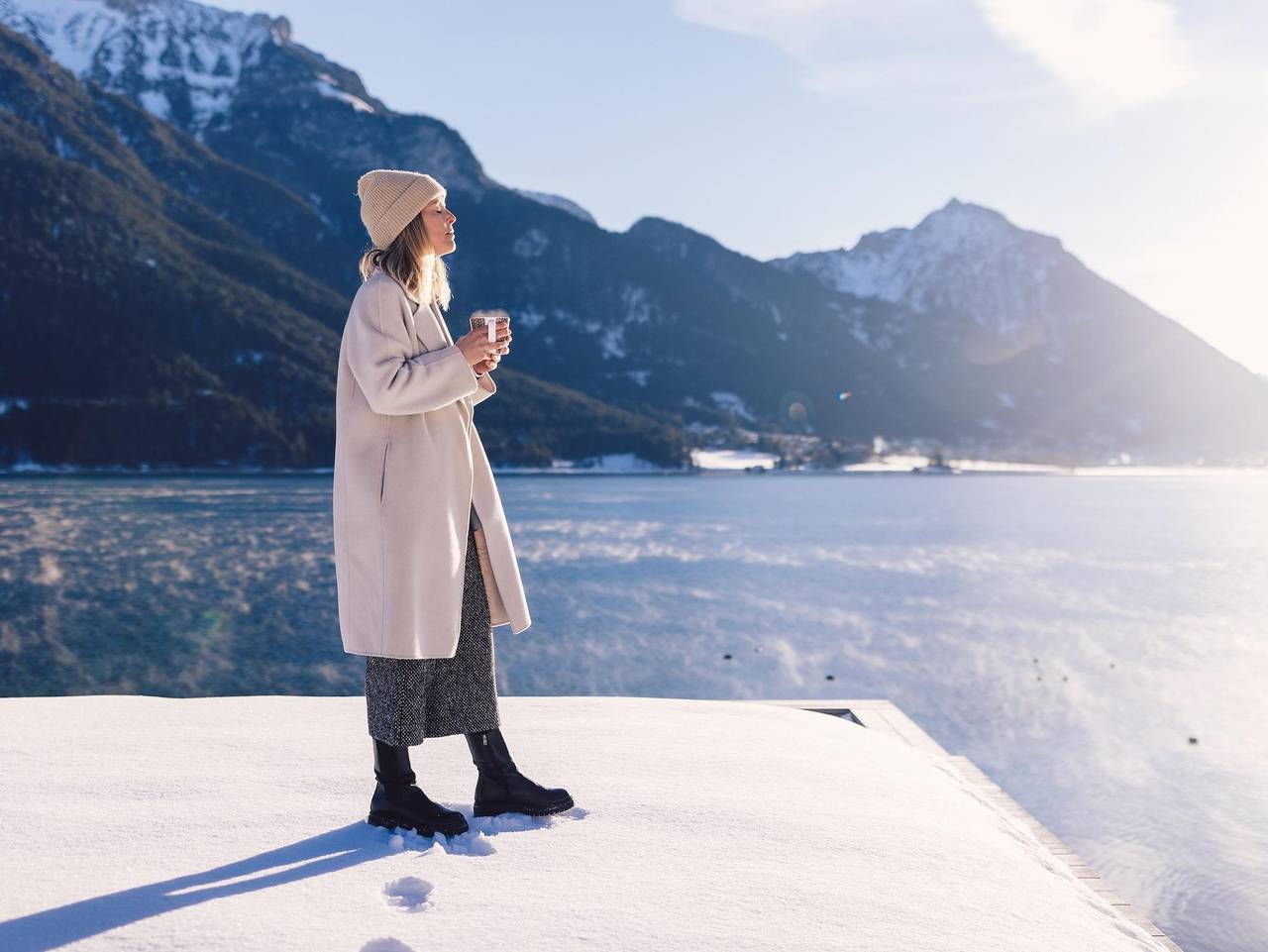Seehotel Einwaller - Doppelzimmer seitlicher Seeblick Achensee in Pertisau, Eben am Achensee