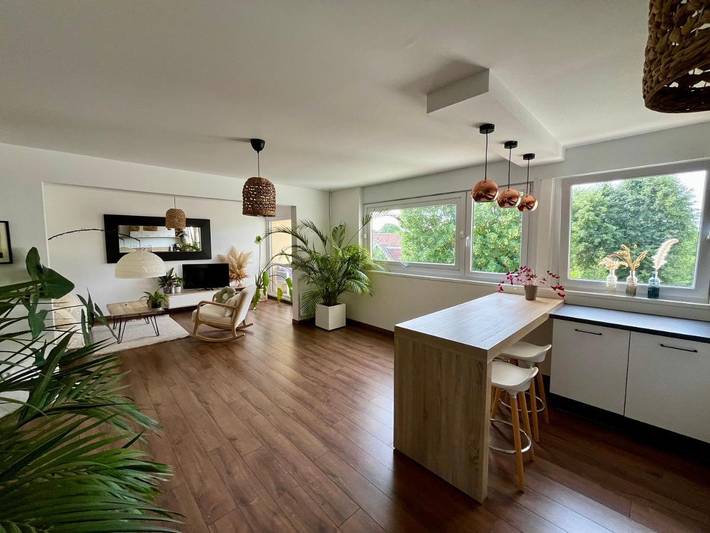 Appartement de vacances pour 3 personnes, avec Balcon et Terrasse dans Lomme