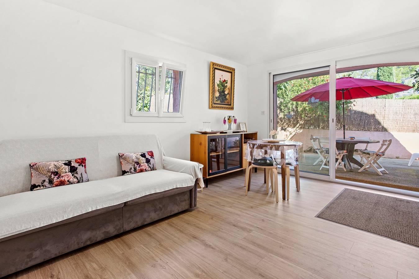 Appartement 'Ptit Coin De Paradis Plage Peguiere' met privézwembad, wifi en airconditioning, foto 15