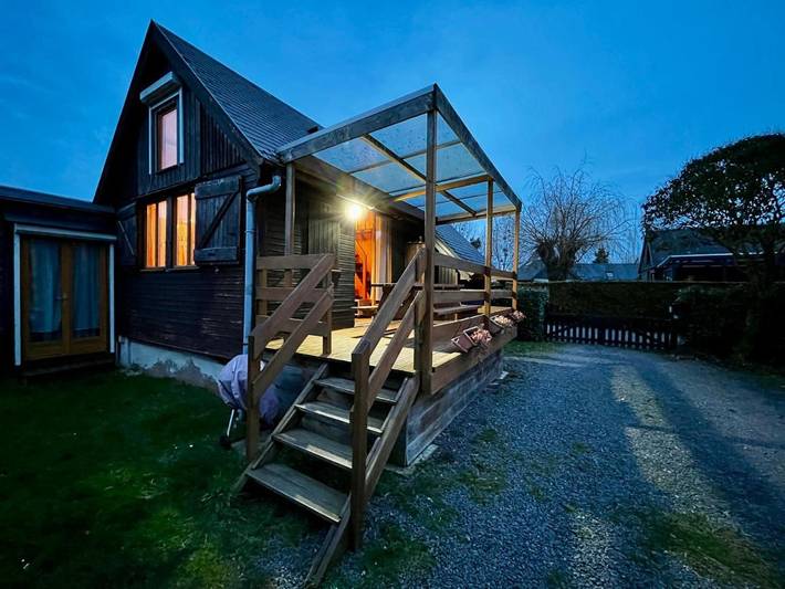 Chalet pour 5 personnes, avec piscine et jardin