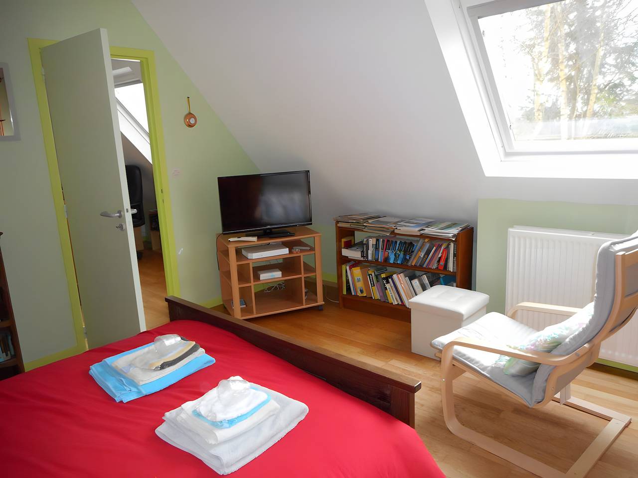 Chambre d’hôtes « Chambre De Convenant Hery Bihan » avec jardin partagé et Wi-Fi in Coatréven, Côte de Granit Rose