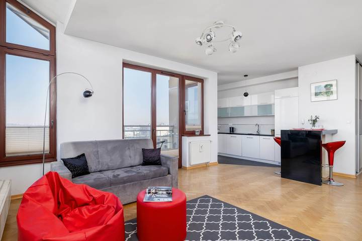 Apartament wakacyjny dla 4 osób, z Balkon i Taras w Dębniki