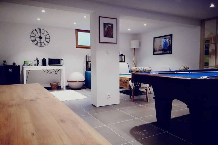 Appartement de vacances pour 4 personnes, avec terrasse et jardin