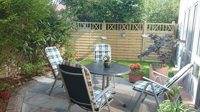 Ferienwohnung für 4 Personen, mit Balkon/Terrasse und Terrasse in Husum