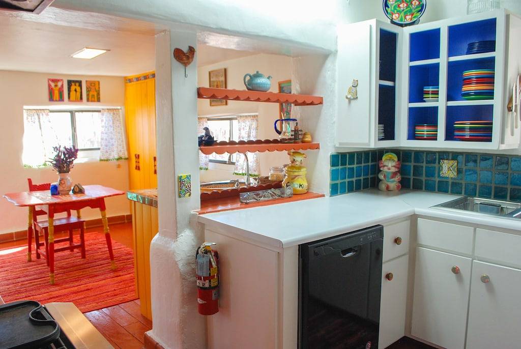 Historische La Posada de Taos 3 Br, Zwei-Block-Spaziergang in die Innenstadt von Plaza in Taos, Taos County