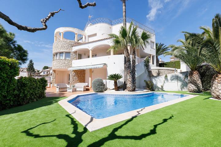 Villa pour 10 personnes, avec Terrasse et Jardin à Miami Platja