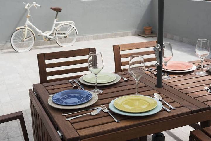 Apartamento de vacaciones para 6 personas, con jardín - 1