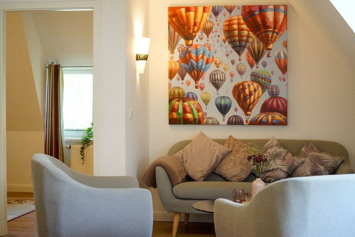 Ganze Ferienwohnung, Himmel's Stuv (Das Alte Pastorat) in Uelvesbüll, Halbinsel Eiderstedt