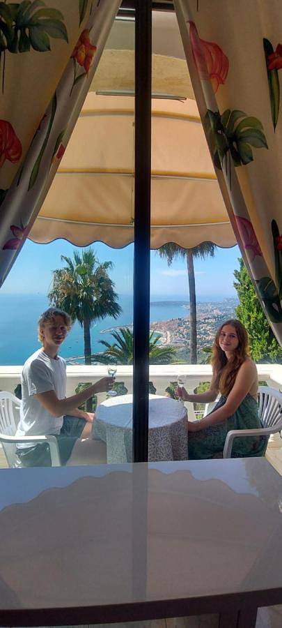 Maison d’hôte pour 2 personnes, avec jardin et vue à Menton - 3
