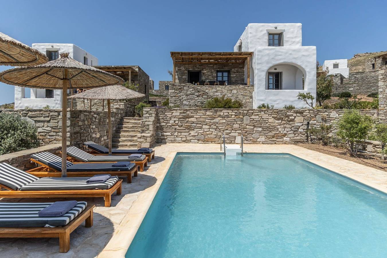 Azure 5 Bedroom Villa Sea View Private Pool in Paros