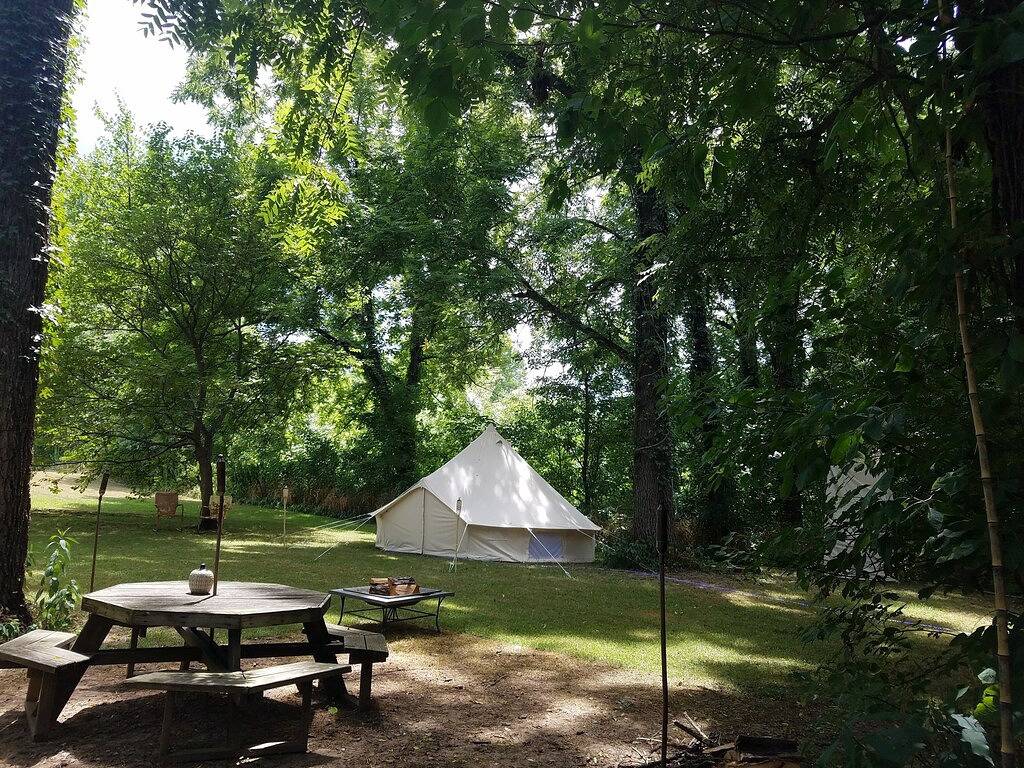 Large Bell Tent on the Kings River! in Carroll County (AR)