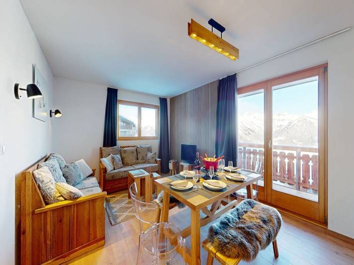 Ferienwohnung für 6 Personen, mit Balkon und Sauna, kinderfreundlich in Nendaz