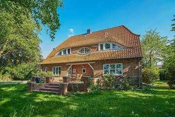 Ferienhaus für 10 Personen, mit Sauna und Terrasse, mit Haustier in Naturpark Aukrug