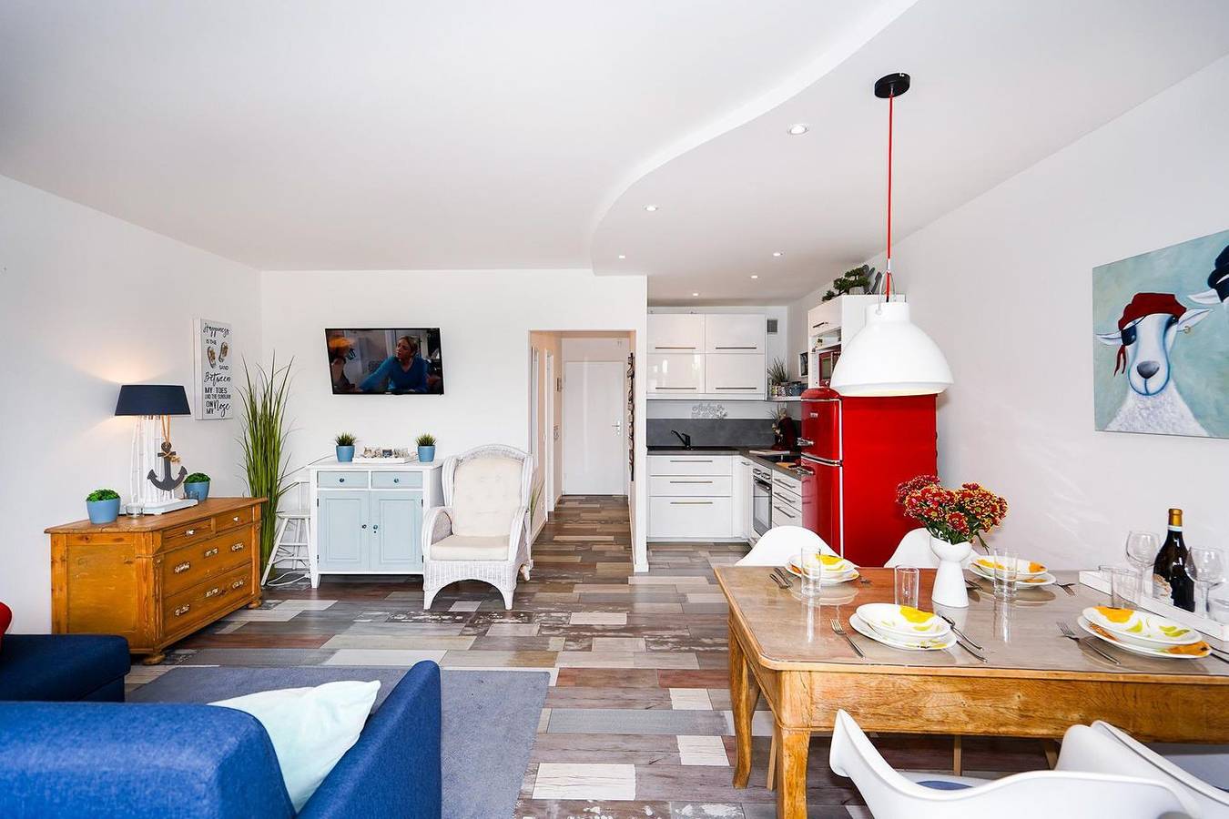 Ganze Wohnung, Kleiner Seestern. Ihr Ferienapartment mit Terrasse in Strandlage. in Sierksdorf, Ostholstein