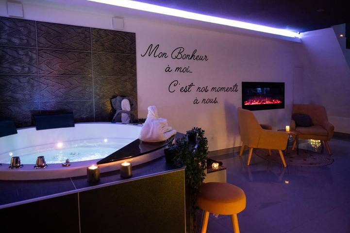 Hôtel pour 2 personnes, avec jardin et jacuzzi