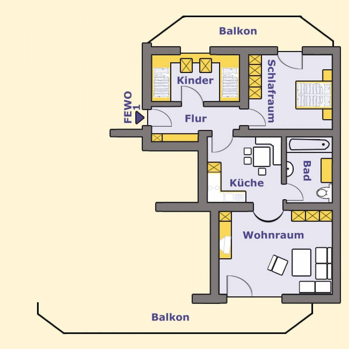 Ganze Ferienwohnung, Fw 1 in Bach, Allgäuer Alpen (Österreich)