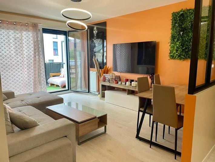 Appartement de vacances pour 4 personnes, avec balcon