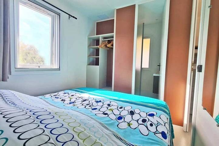 ZEcamping 3* animaux acceptés mobil-home TV Lv clim 34m2 8 pers in Bauduen, Brignoles Region