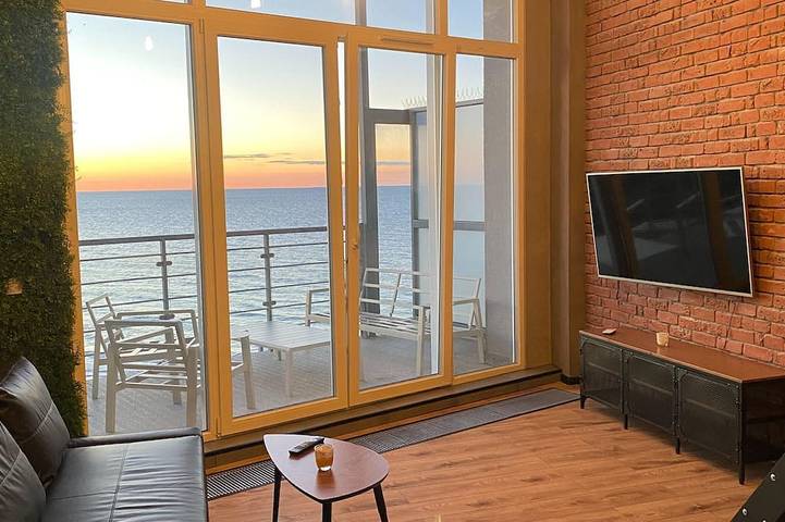 Ferienwohnung für 4 Personen, mit Sauna und Balkon in Dziwnówek