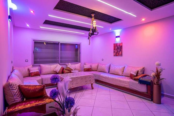 Gîte pour 4 personnes, avec balcon à Kénitra