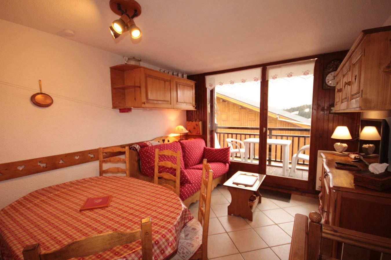 Appartement entier, Résidence Neige d'Or - Appartement souplex 3 pièces 8 personnes (02) in Les Saisies, Région d'Albertville