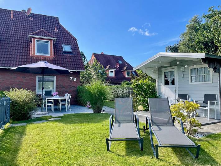Ferienhaus für 6 Personen, mit Garten und Terrasse, mit Haustier in Schillig