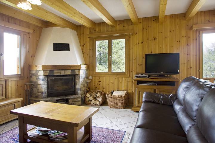 Chalet für 10 Personen, mit Balkon/Terrasse und Sauna sowie Balkon - 1