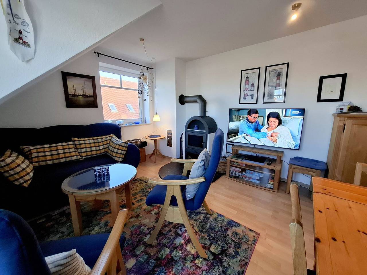 Ganze Wohnung, Ferienwohnung Nr: 2 Kaminfeuer in Werdum, Nordseeküste