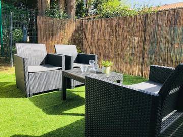 Gîte pour 2 personnes, avec jardin et terrasse, animaux acceptés à Boucau
