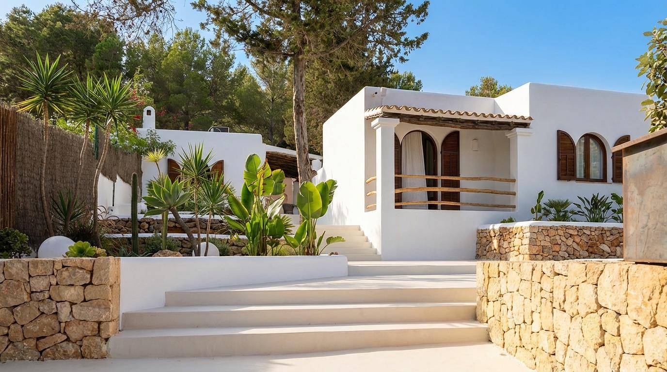 Holiday Rental for 6 People in Cala Tarida, Sant Josep de sa Talaia