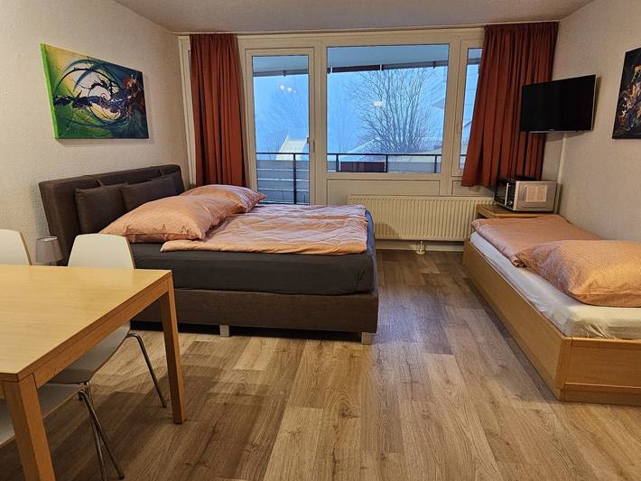 Ferienwohnung für 3 Personen, mit Balkon und Pool sowie Sauna in Landkreis Straubing-Bogen - 2