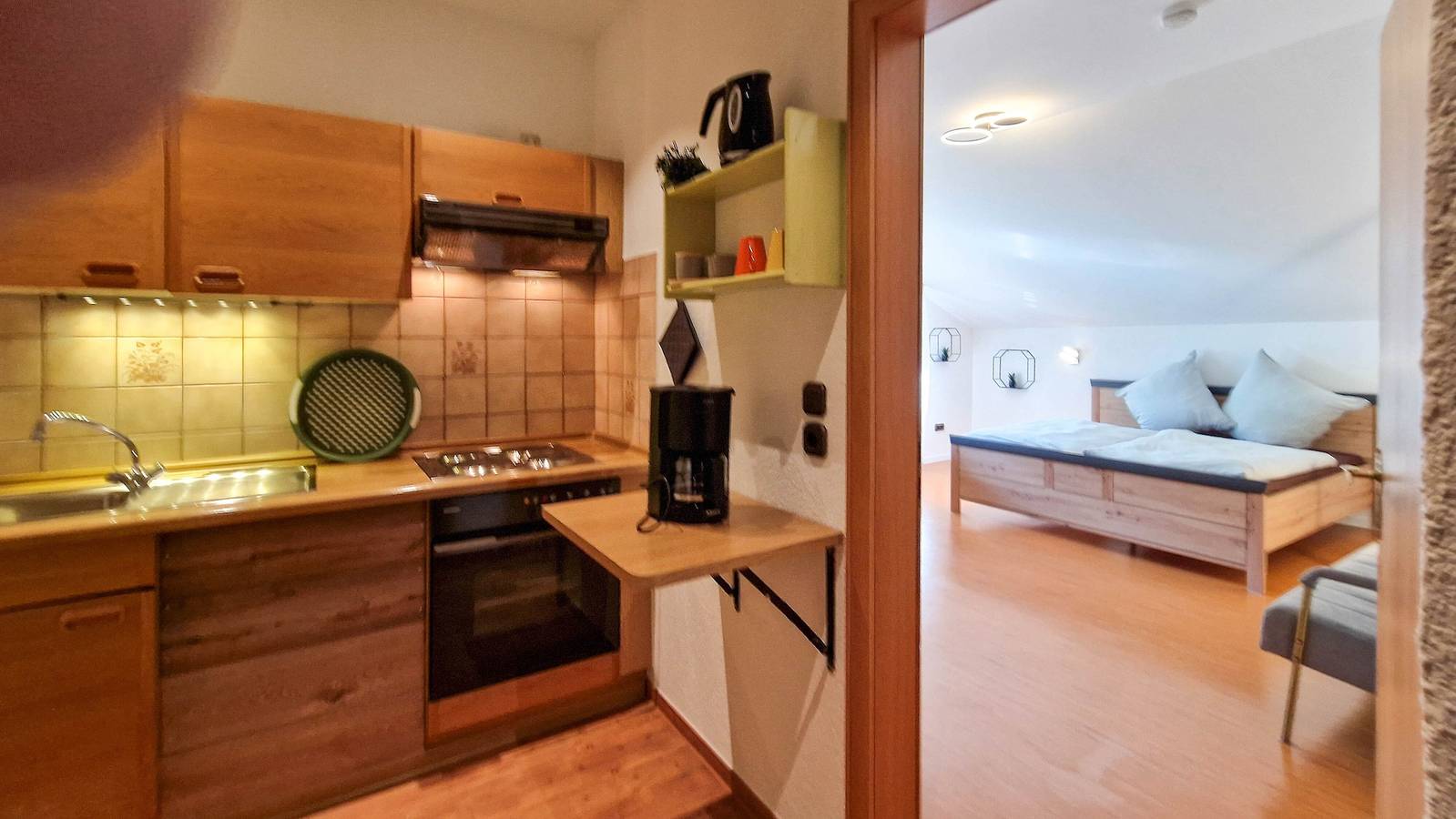 Ganze Wohnung, Ferienwohnung 'Fewo Zuckerfeld' mit Gemeinschaftsterrasse und Wlan in Gersfeld, Rhön-Hessen