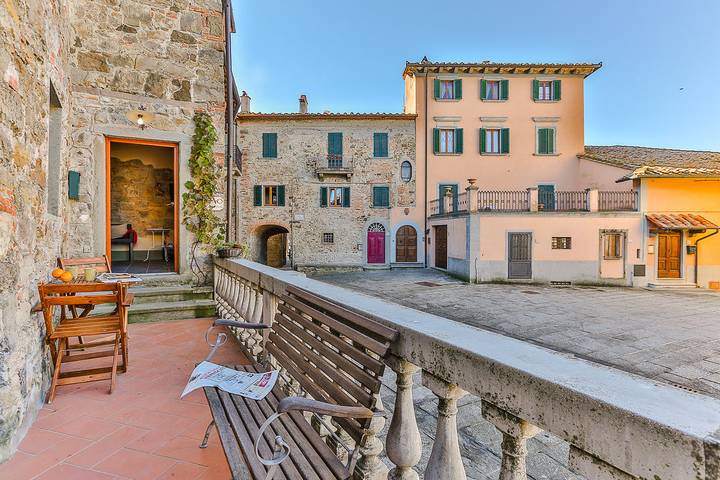 Ferienhaus für 4 Personen, mit Terrasse in Pergine Valdarno