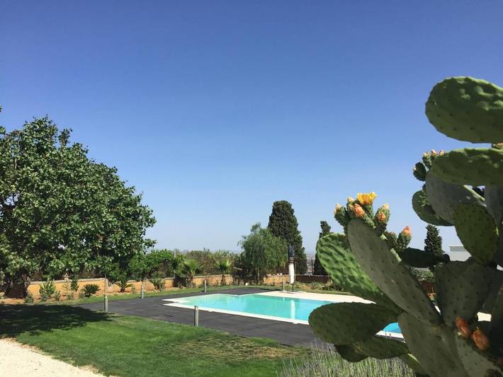 Location de vacances pour 4 personnes, avec Jardin et Piscine à Caltanissetta